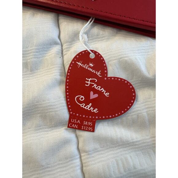 Hallmark Red Picture Frame Bow Coquette Valentine's Holiday Standing 4 x 6 in - Picture 5 of 8